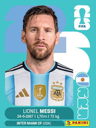 Cromo de Messi - Argentina #10